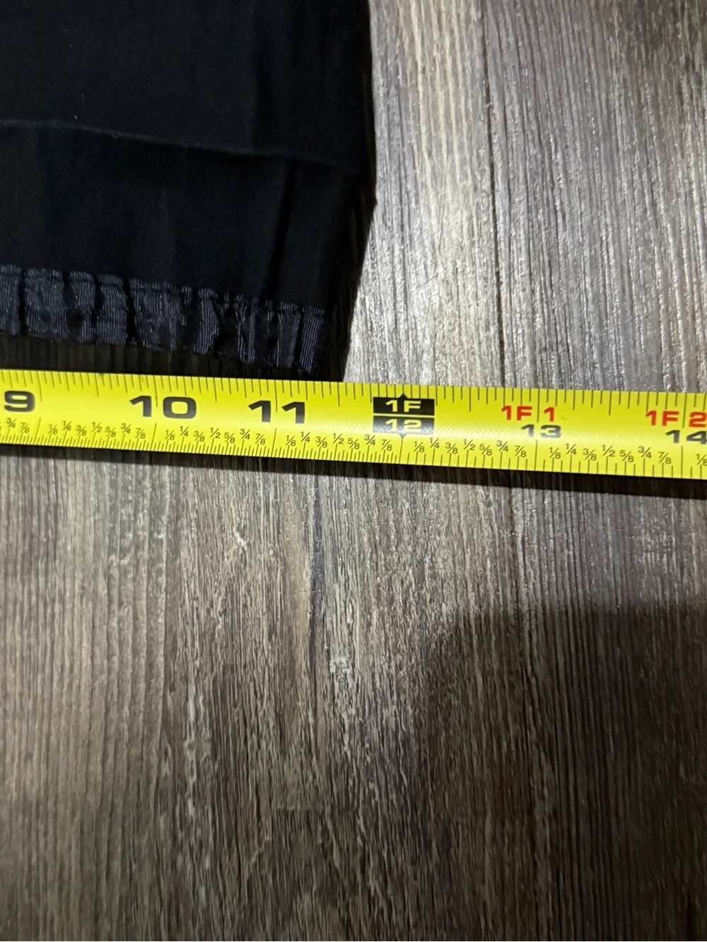 Maeve The Naomi Linen Blend Flare Pants Women's 6 High Rise Utility Pocket Black